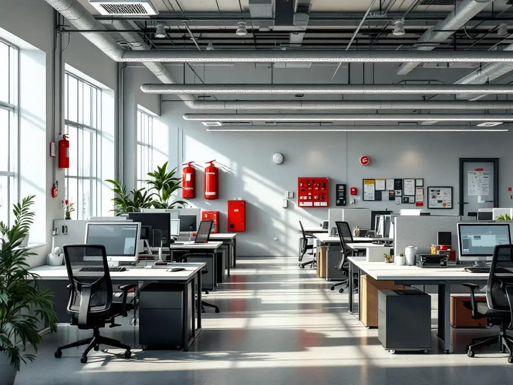 Locaux vides à cause du télétravail, sécurité incendie amoindrie et risques de feu élevés